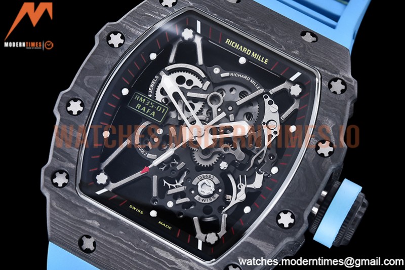 Richard Mille - RM35-01 Rafael Nadal Blue NTPT/RU Skele RMXF RMUL3