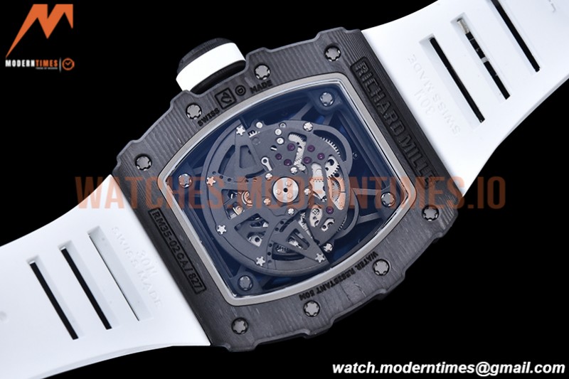 Richard Mille - RM35-02 Rafael Nadal Blk/Wht FC/VRU ZF V5 Miyota Mod