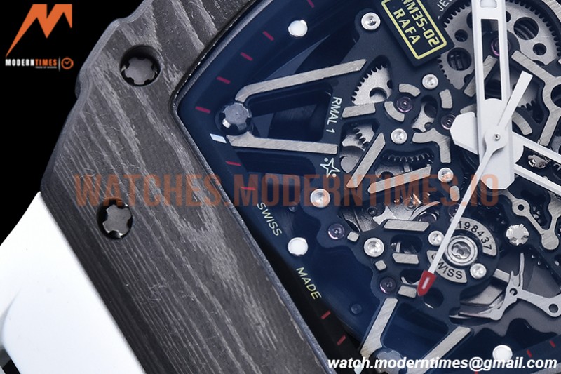 Richard Mille - RM35-02 Rafael Nadal Blk/Wht FC/VRU ZF V5 Miyota Mod