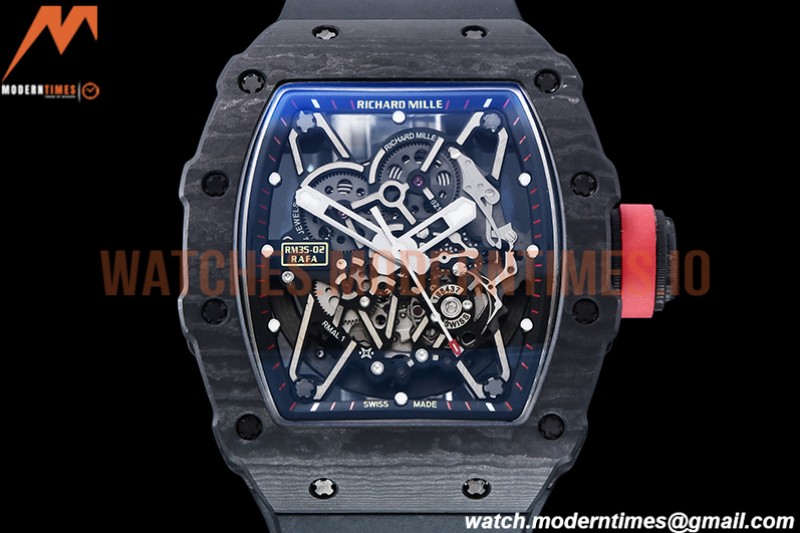 Richard Mille - RM35-02 Rafael Nadal Blk/Blk FC/VRU ZF V5 Miyota Mod