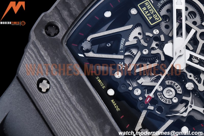 Richard Mille - RM35-02 Rafael Nadal Blk/Blk FC/VRU ZF V5 Miyota Mod