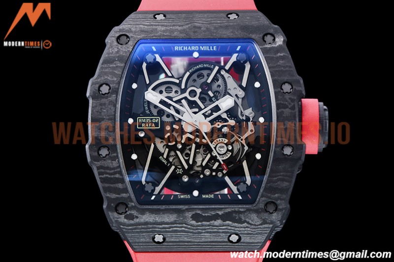 Richard Mille - RM35-02 Rafael Nadal Blk/Red FC/VRU ZF V5 Miyota Mod