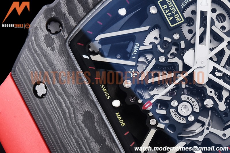 Richard Mille - RM35-02 Rafael Nadal Blk/Red FC/VRU ZF V5 Miyota Mod