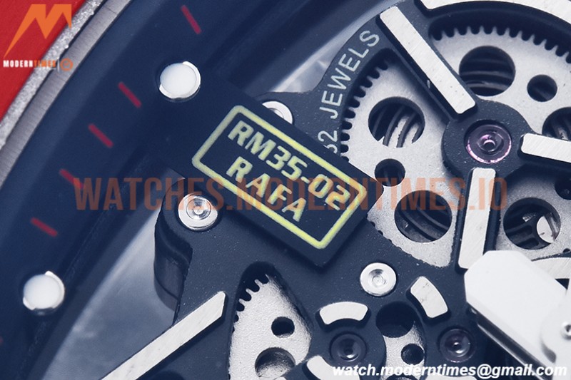 Richard Mille - RM35-02 Rafael Nadal Red/Wht FC/VRU ZF V5 Miyota Mod