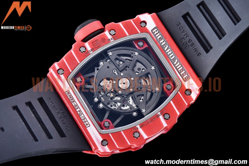 Richard Mille - RM35-02 Rafael Nadal Red/Blk FC/VRU ZF V5 Miyota Mod