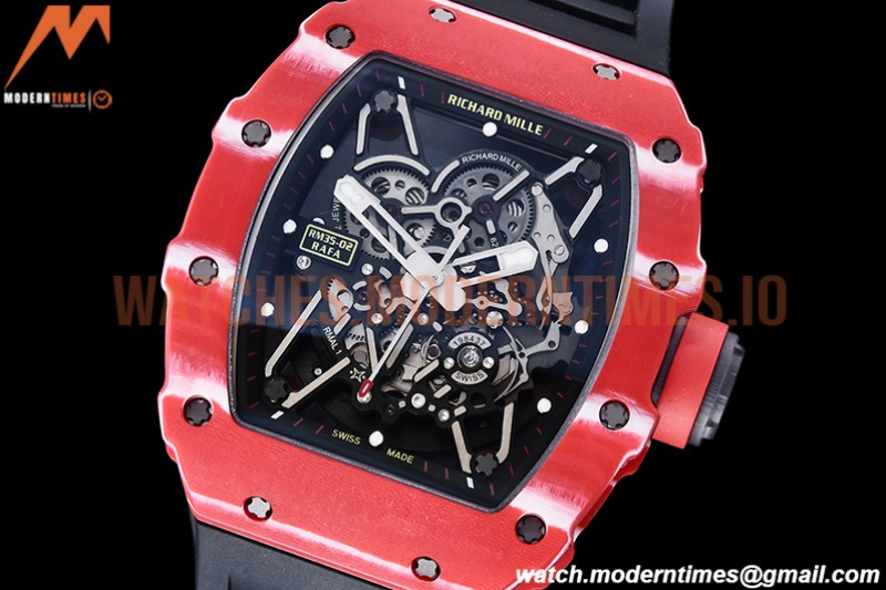 Richard Mille - RM35-02 Rafael Nadal Red/Blk FC/VRU ZF V5 Miyota Mod