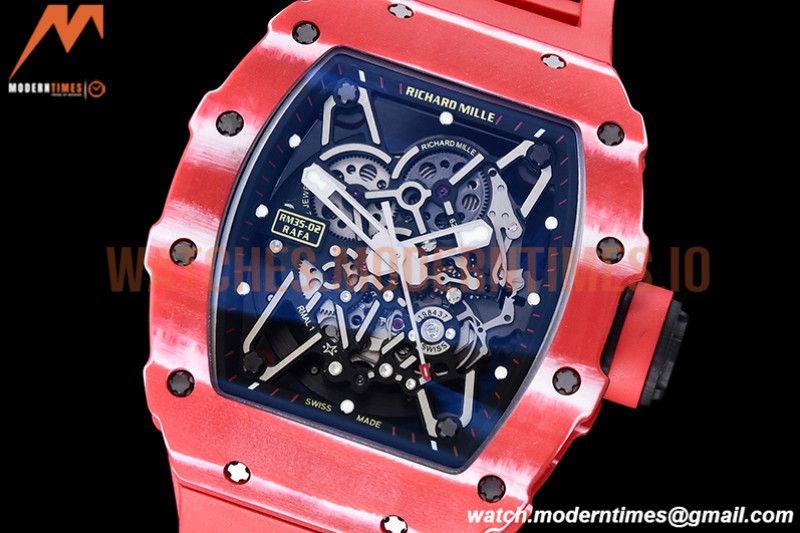 Richard Mille - RM35-02 Rafael Nadal Red/Red FC/VRU ZF V5 Miyota Mod