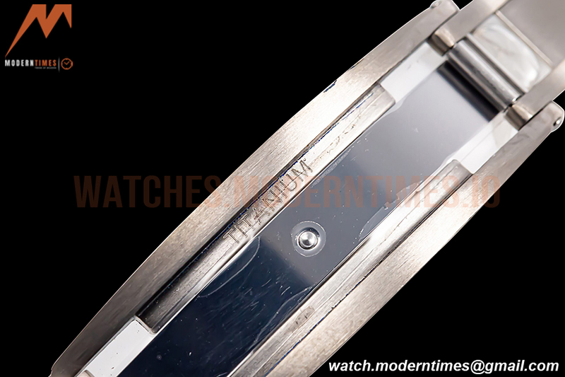 Richard Mille - RM055 Transparent SONIC Edition Skeleton Blue Dial on White Nylon Strap Clone RMUL2