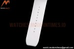 Richard Mille - RM055 Transparent SONIC Edition Skeleton Blue Dial on White Nylon Strap Clone RMUL2