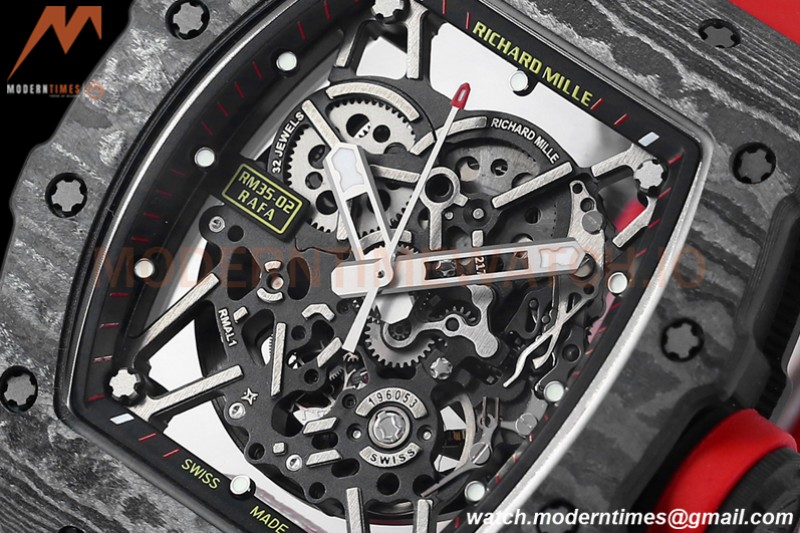 Richard Mille - RM35-02 Rafael Nadal Blk/Red FC/VRU BBR RMAL1