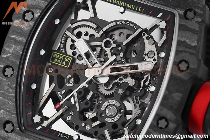 Richard Mille - RM35-02 Rafael Nadal Blk/Blk FC/VRU BBR RMAL1