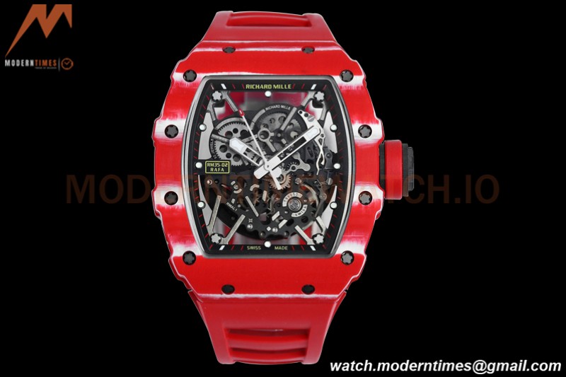 Richard Mille - RM35-02 Rafael Nadal Red/Red FC/VRU BBR RMAL1