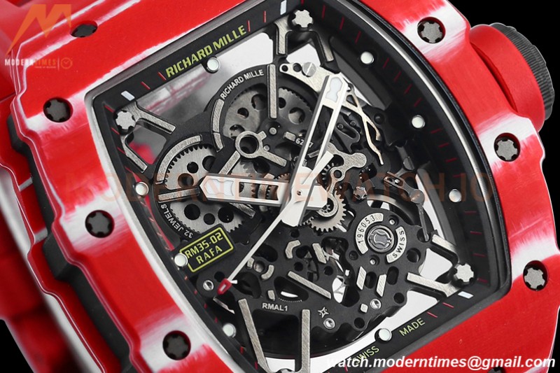 Richard Mille - RM35-02 Rafael Nadal Red/Red FC/VRU BBR RMAL1