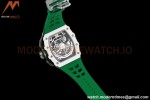 Richard Mille - RM11-03 Le Mans Classic Flyback Chrono Wht-Cer/Ru Green/Ske KVF V5 A7750