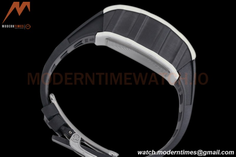 Richard Mille - RM11-03 Le Mans Classic Flyback Chrono Wht-Cer/Ru Blk/Ske KVF V5 A7750