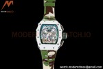 Richard Mille - RM11-03 Le Mans Classic Flyback Chrono Wht-Cer/Ru Camou/Ske KVF V5 A7750