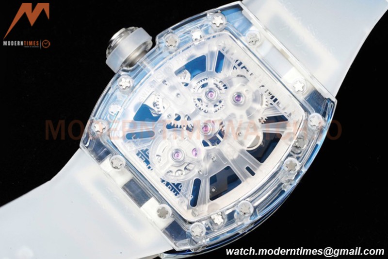 Richard Mille - RM012-01 Tourbillon Sapphire FC/RU Transparent Skeleton RMF Tourb
