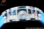 Richard Mille - RM012-01 Tourbillon Sapphire FC/RU Blue Skeleton RMF Tourb