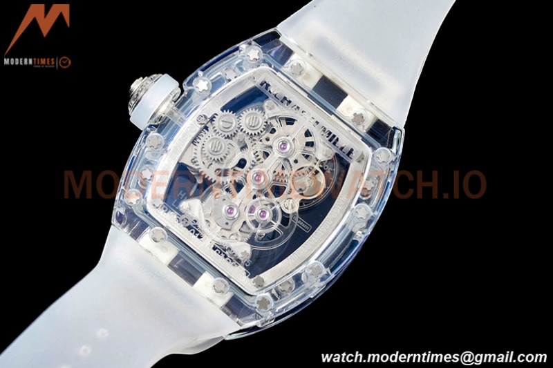 Richard Mille - RM056-01 Tourbillon Sapphire RU Transparent Skeleton RMF Tourb