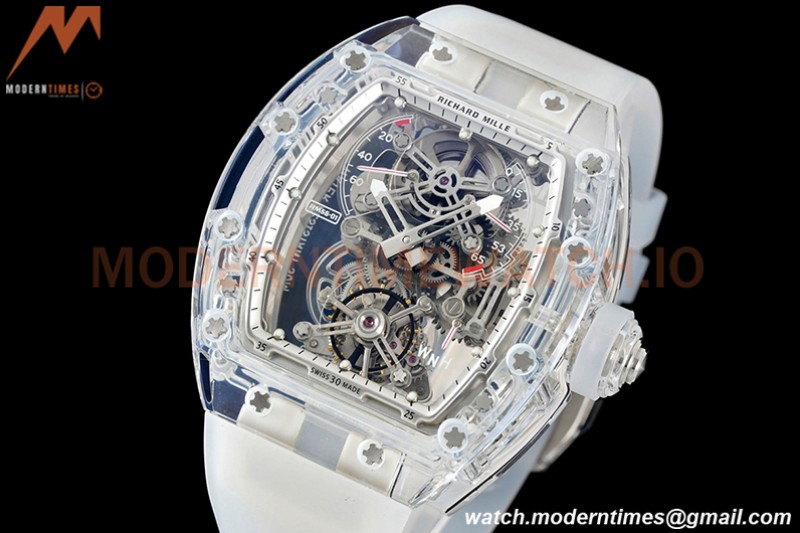 Richard Mille - RM056-01 Tourbillon Sapphire RU Transparent Skeleton RMF Tourb