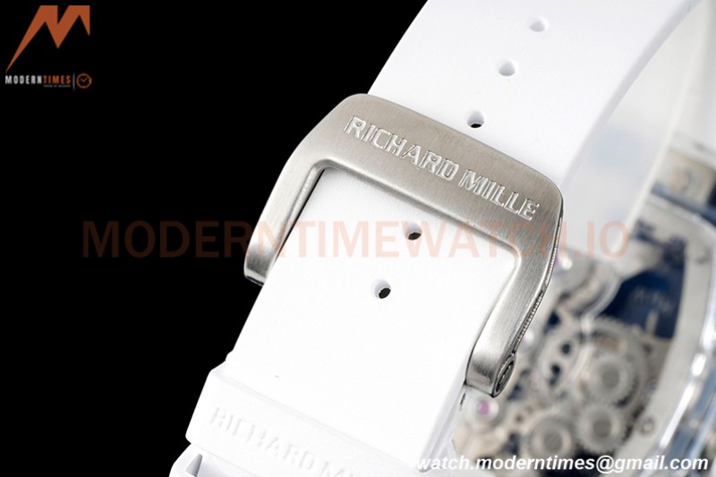 Richard Mille - RM056-01 Tourbillon Sapphire RU Transparent White Skeleton RMF Tourb