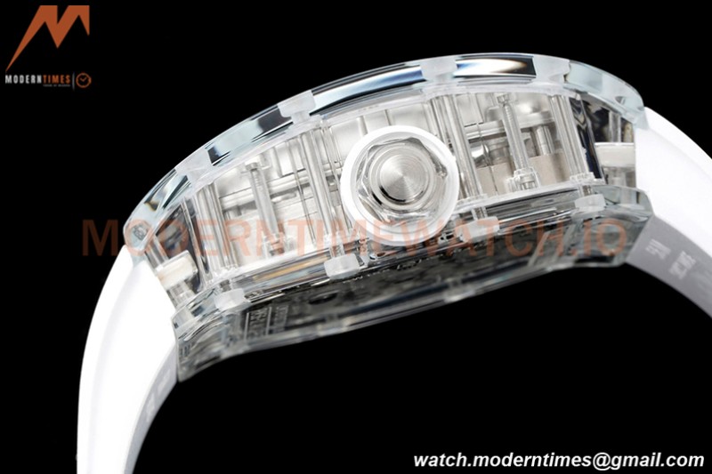 Richard Mille - RM056-01 Tourbillon Sapphire RU Transparent White Skeleton RMF Tourb