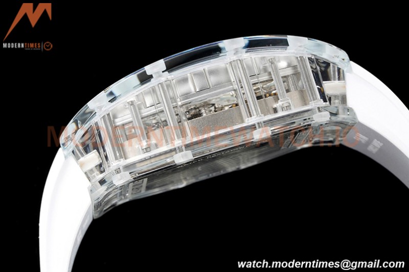 Richard Mille - RM056-01 Tourbillon Sapphire RU Transparent White Skeleton RMF Tourb