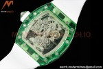 Richard Mille - RM056-01 Tourbillon Sapphire RU Transparent Green Skeleton RMF Tourb