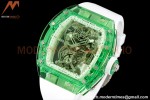 Richard Mille - RM056-01 Tourbillon Sapphire RU Transparent Green Skeleton RMF Tourb