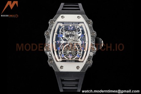 Richard Mille - RM021-01 Tourbillon CF/RU Black Skeleton RMF Tourb