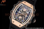 Richard Mille - RM021-01 Tourbillon CF/RU/RG Black Skeleton RMF Tourb