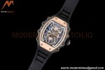 Richard Mille - RM021-01 Tourbillon CF/RU/RG Black Skeleton RMF Tourb