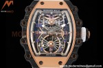 Richard Mille - RM021-01 Tourbillon CF/RU/RG White Skeleton RMF Tourb