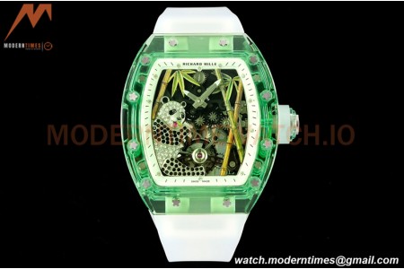 Richard Mille - RM026-01 Tourbillon Crystal Green Transparent Skeleton RMF Tourb