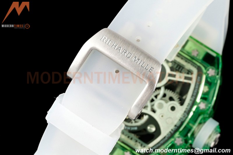Richard Mille - RM026-01 Tourbillon Crystal Green Transparent Skeleton RMF Tourb