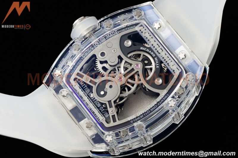 Richard Mille - RM026-01 Tourbillon Crystal Transparent Skeleton RMF Tourb