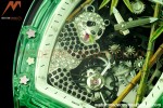 Richard Mille - RM026-01 Tourbillon Crystal Green Transparent Skeleton White RMF Tourb