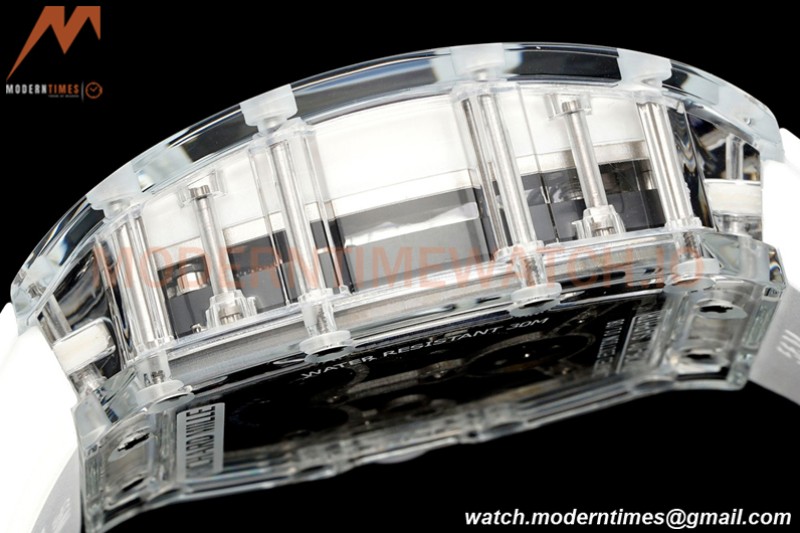 Richard Mille - RM026-01 Tourbillon Crystal Transparent Skeleton White RMF Tourb