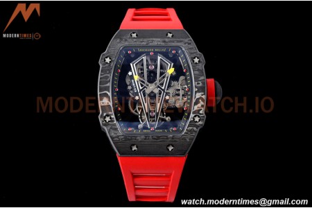 Richard Mille - RM027-03 Tourbillon Rafael Nadal NTPT/RU/Red Skeleton RMF Tourb