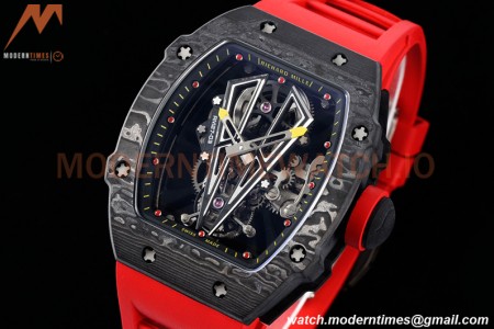 Richard Mille - RM027-03 Tourbillon Rafael Nadal NTPT/RU/Red Skeleton RMF Tourb