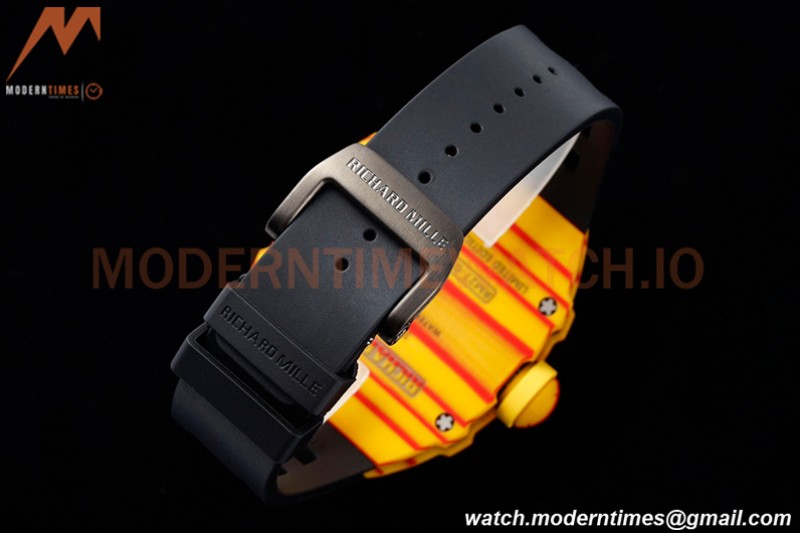 Richard Mille - RM027-03 Tourbillon Rafael Nadal NTPT/RU/Yelw Skeleton RMF Tourb