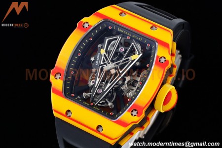 Richard Mille - RM027-03 Tourbillon Rafael Nadal NTPT/RU/Yelw Skeleton RMF Tourb
