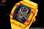 Richard Mille - RM027-03 Tourbillon Rafael Nadal NTPT/RU Skeleton Yellow RMF Tourb