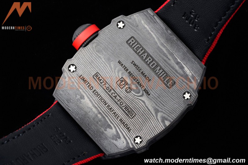 Richard Mille - RM027-03 Tourbillon Rafael Nadal NTPT/NY/Red Skeleton RMF Tourb