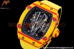 Richard Mille - RM027-03 Tourbillon Rafael Nadal NTPT/NY Skeleton Yellow RMF Tourb