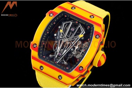 Richard Mille - RM027-03 Tourbillon Rafael Nadal NTPT/NY Skeleton Yellow RMF Tourb