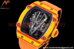 Richard Mille - RM027-03 Tourbillon Rafael Nadal NTPT/NY/Yelw Skeleton Orange RMF Tourb