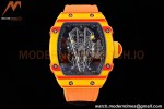 Richard Mille - RM027-03 Tourbillon Rafael Nadal NTPT/NY/Yelw Skeleton Orange RMF Tourb