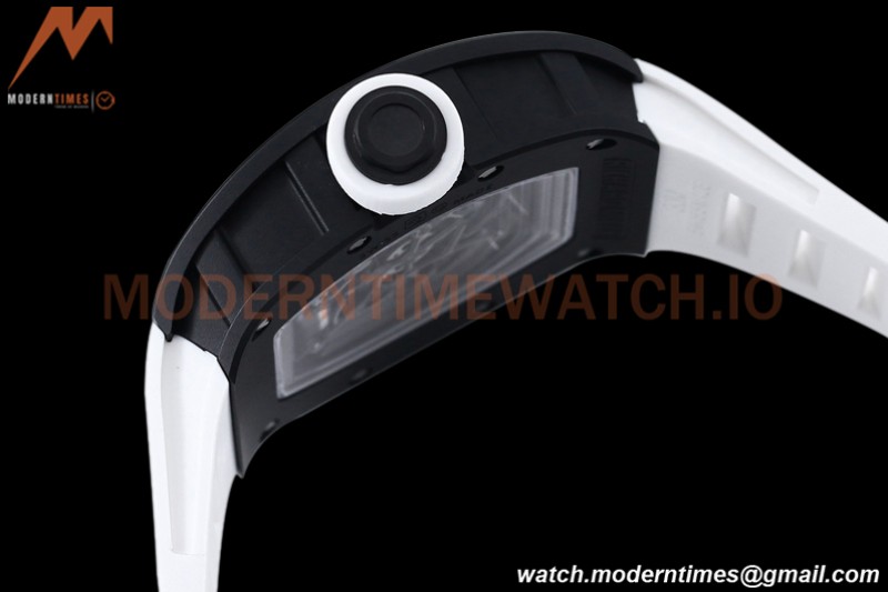 Richard Mille - RM055 Bubba Watson Black CER/RU White Skeleton BBRF RMUL2