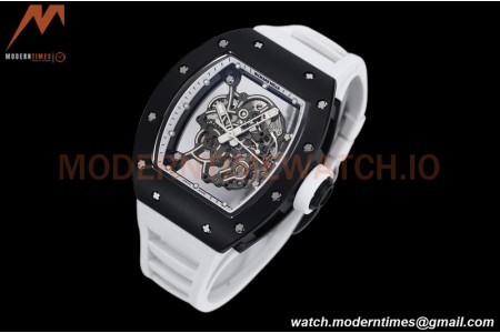 Richard Mille - RM055 Bubba Watson Black CER/RU White Skeleton BBRF RMUL2